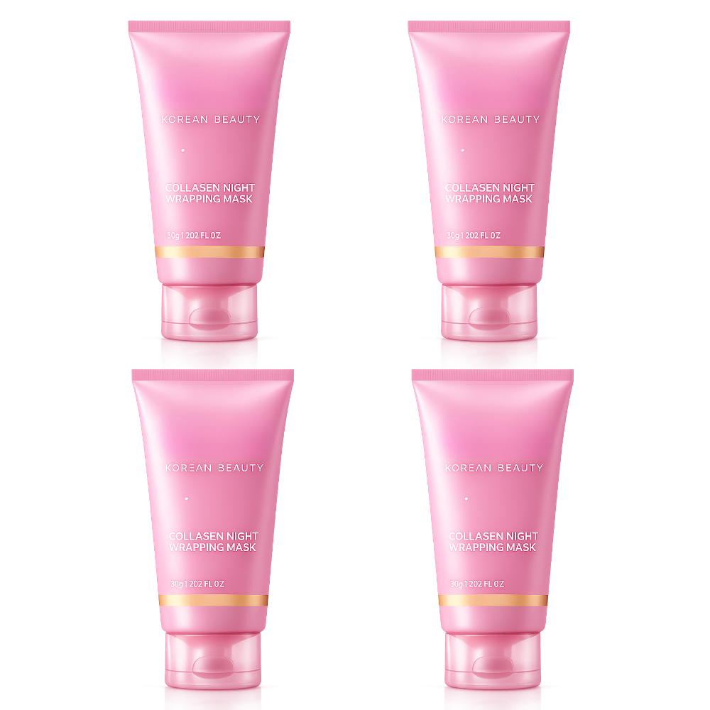 4 Pack | Collagen Face Mask