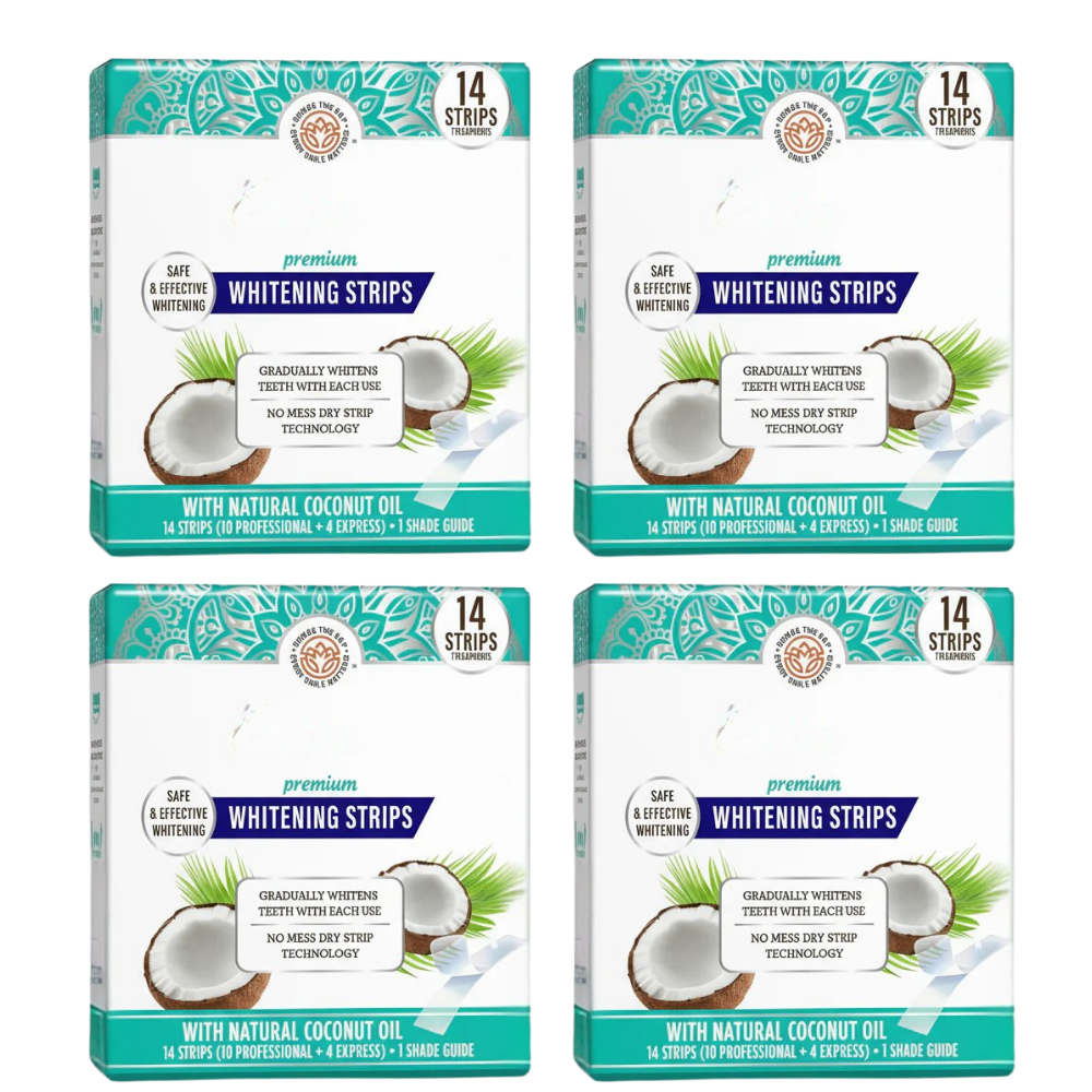 4 Pack | Teeth Whitening Strips