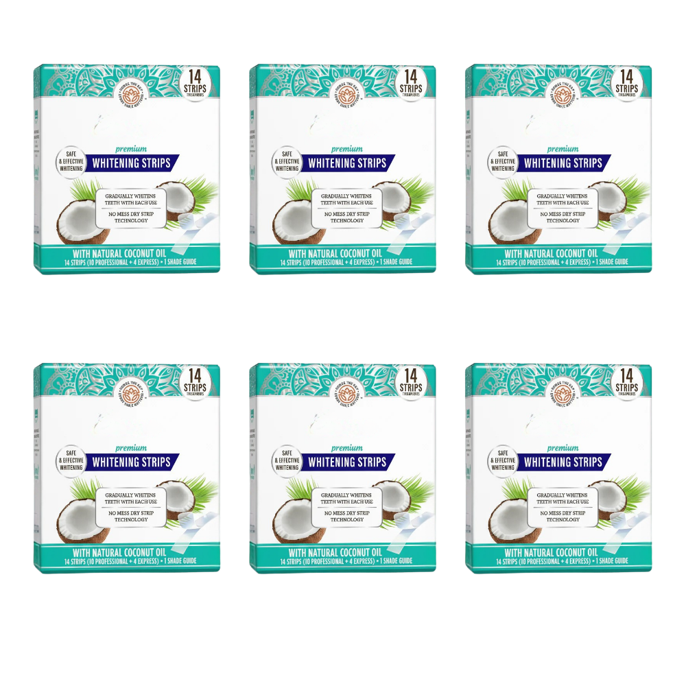 6 Pack | Teeth Whitening Strips